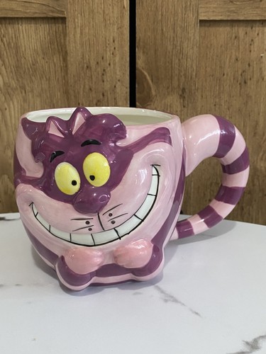 Cheshire cat ceramic mug - cheshire,