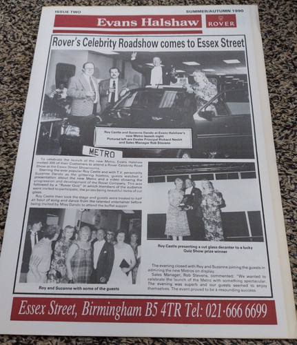 Evans halshaw dealer leaflet - evans,