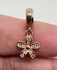 Daisy Flower Rose Gold pl