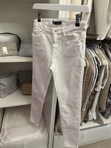 Zara white skinny fit - white,