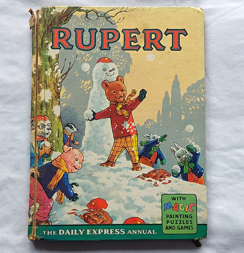 Vintage 1962 rupert bear - vintage,