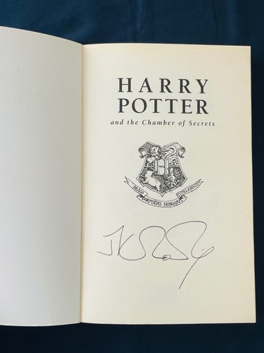 Rowling hand signed 1st - j.k,