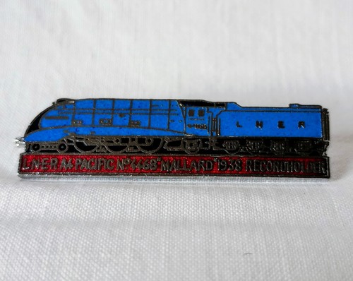Old enamel train - old, badge