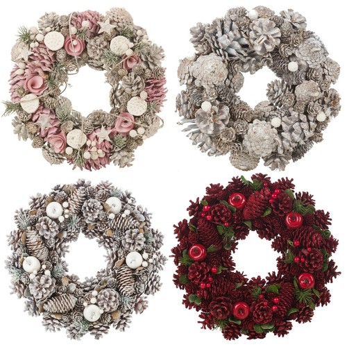 Festive christmas wreaths - festive,
