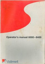 VALMET TRACTOR 6000 6100 6300 6400 6600 8000 8100 8200 8400 OPERATORS MANUAL
