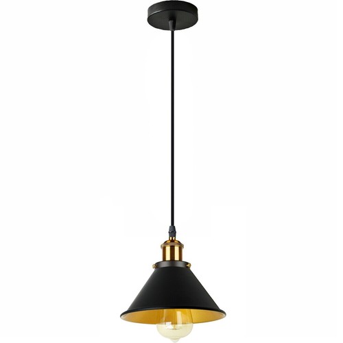 Industrial black pendant light - industrial,