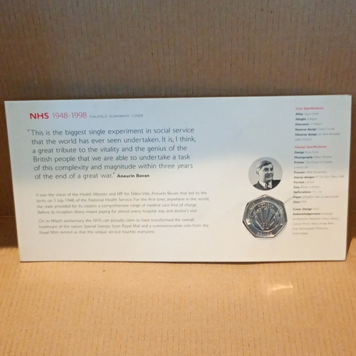 Nhs 1948 1998 philatelic - nhs,