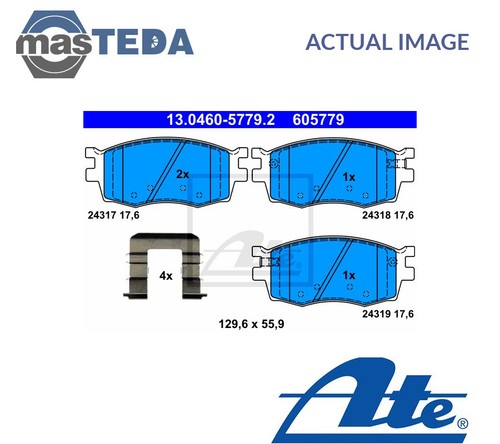 130460 57792 brake - 130460-57792, pads