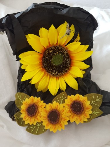 Set sunflower with - sunflower,