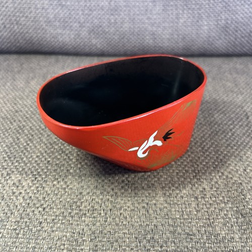 Japanese lacquer tea scoop - lacquer,