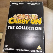 Carry on The Collection Daily Mail x 13 Films Film Dvd Dvd’s Collectors Packs