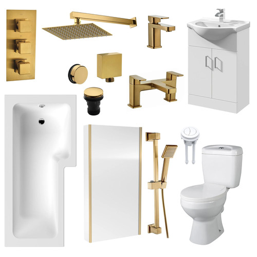 Hadley shower bathroom - bathroom, suite