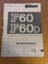 Nikon F60 / F60 D Camera