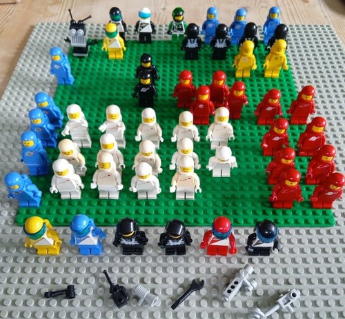 Lego space minifigures - lego, black