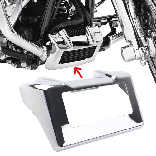 Chrome oil cooler cover - cover, for