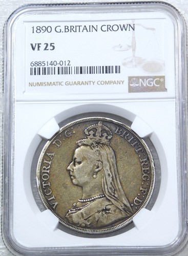 1890 great britain silver - great,