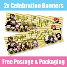 Personalised Harry Pot Banners