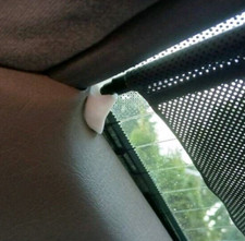 Holder set rear roller blind