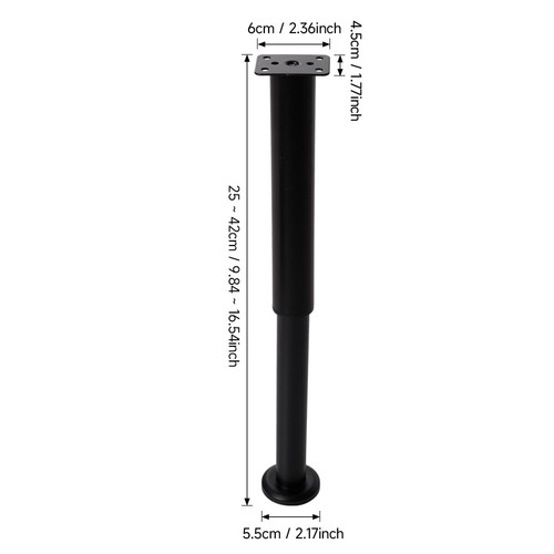 4pcs 42cm adjustable - 12-42cm,
