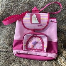 Barbie 2004 Mattel Backpack Children's School Bag Rucksack Kids Lunch Pink