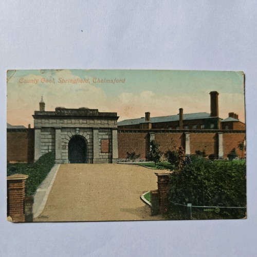 Vintage postcard county gaol - county,
