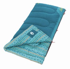 Coleman Youth 50 Degree Sleeping Bag Polyester Teal - Sleepover Camping - 3 bags