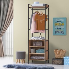 Open Wardrobe Riviera Oak 5