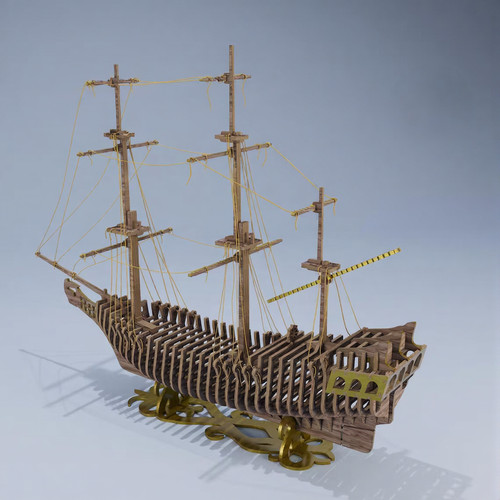 The black pearl - sailboat, model