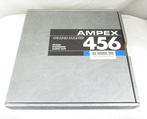 Ampex 456 1in 5in tape - ampex, 10.5in