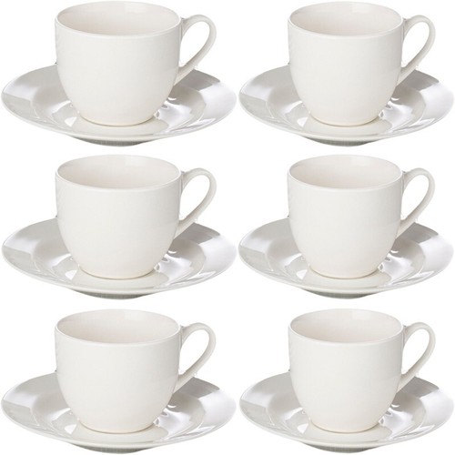 6pc coffee cups - cups, saucer