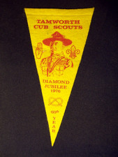 Vintage Boy Scouts PENNANT-