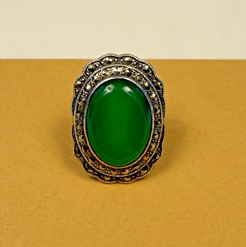 Art deco uncas sterling - art,