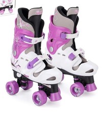 Osprey Quad Skates for Kids Beginners Adjustable Sizing 4-Wheel Roller Skates UK