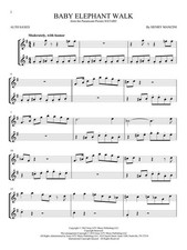 Movie Songs for Two Alto Saxes