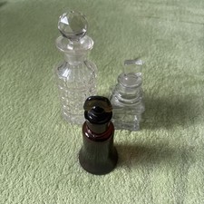 X3 Antique Vintage Glass