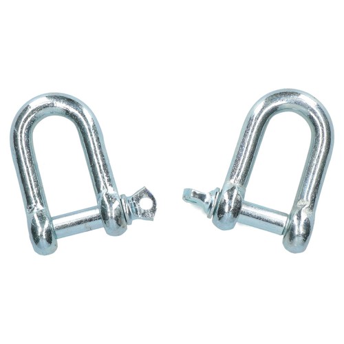 13mm galvanised dee - d, shackle