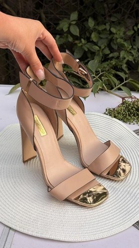 Women topshop heels gold eco - topshop,