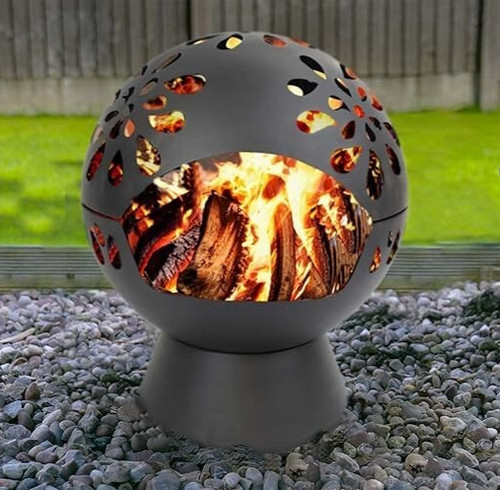 Globe fire pit large - pit,