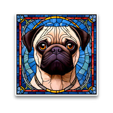 Cute Pug Puppy Dog Faux