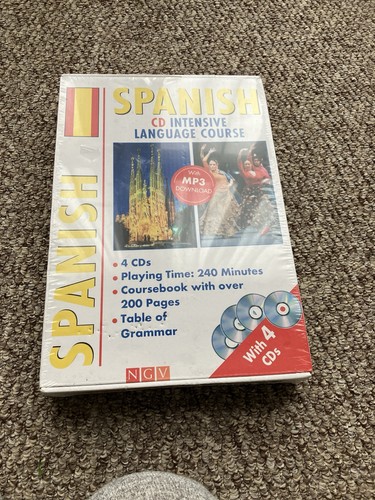 Spanish intensive language - cd,