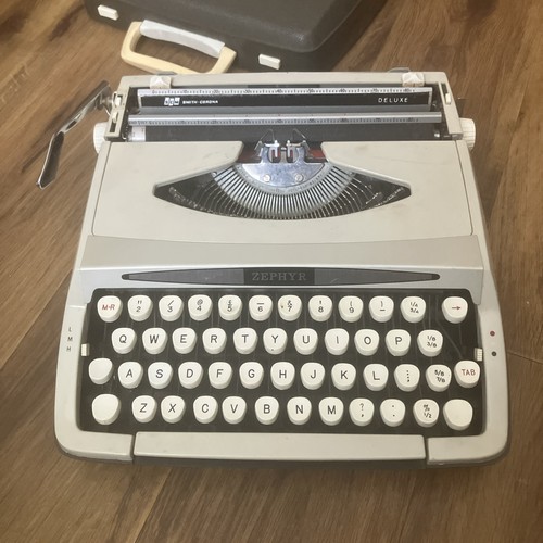 Smith corona zephyr deluxe - corona,