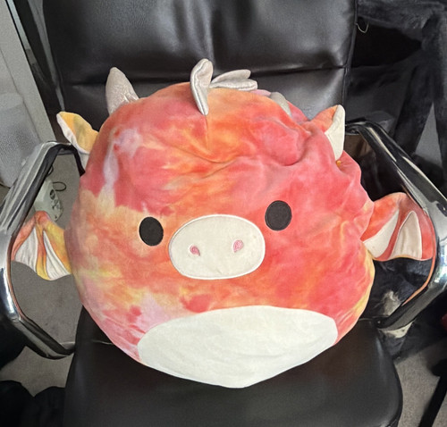 Squishmallows tie dye dragon - tie-dye,
