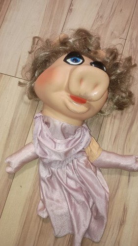 Vtg miss piggy hand - piggy, puppet