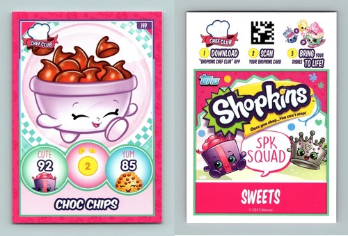 Choc chips 149 shopkins spk - choc,