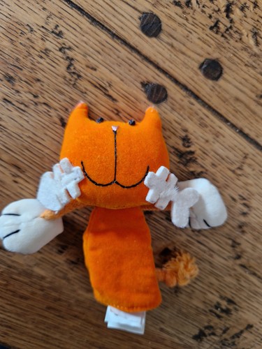 Vintage jellycat orange cat - vintage,