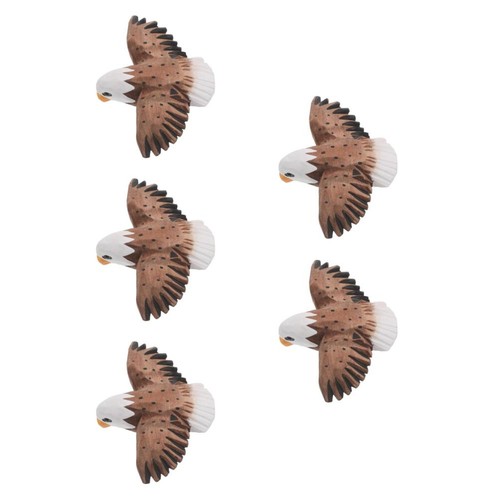 5pcs wooden handmde eagle - 5pcs,