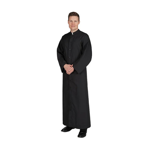 Adult server cassock - adult, black