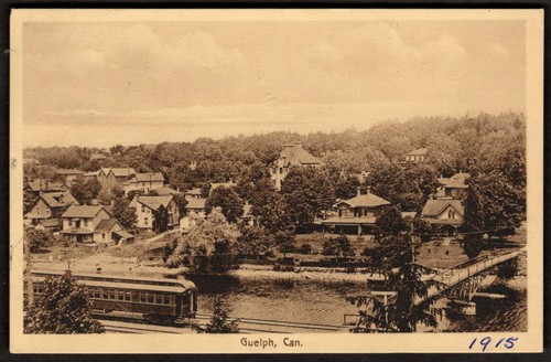 Canada guelph ontario postcard - ontario,