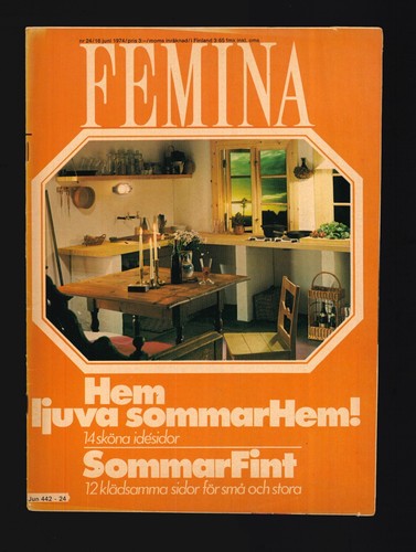 Femina swedish magazine - swedish,