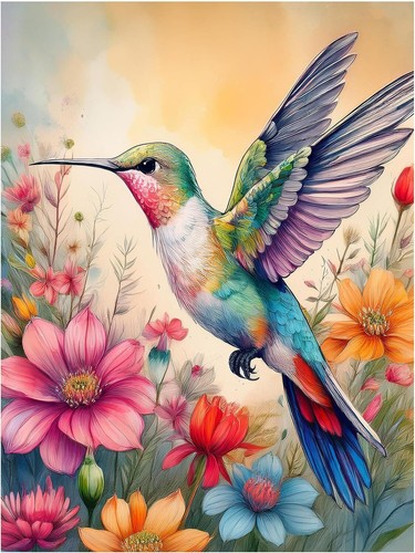 Tile mural colorful - tile,